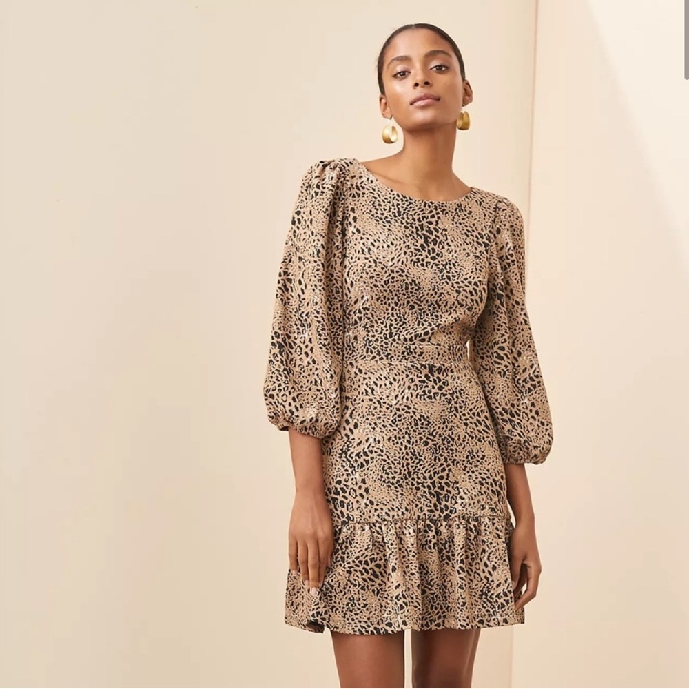 Anthropologie Maeve Knit Cut-Out Mini Dress Size 00